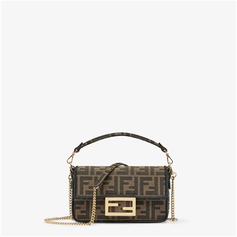 fendi mini baguette sale|Fendi mini shopper bag.